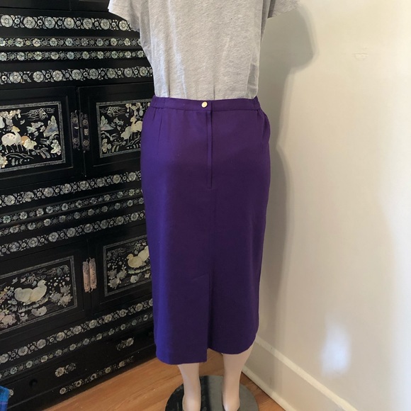 Vintage Wool Skirt - Picture 3 of 5